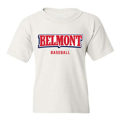 Belmont - NCAA Baseball : Trey Maeker - Classic Shersey Youth T-Shirt-0