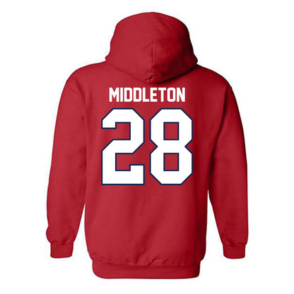 Belmont - NCAA Softball : Ally Middleton - Classic Shersey Hooded Sweatshirt-1