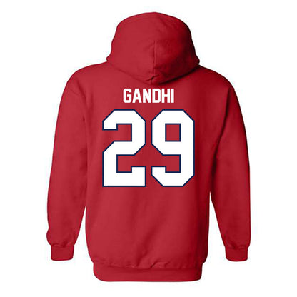 Belmont - NCAA Baseball : Krish Gandhi - Classic Shersey Hooded Sweatshirt