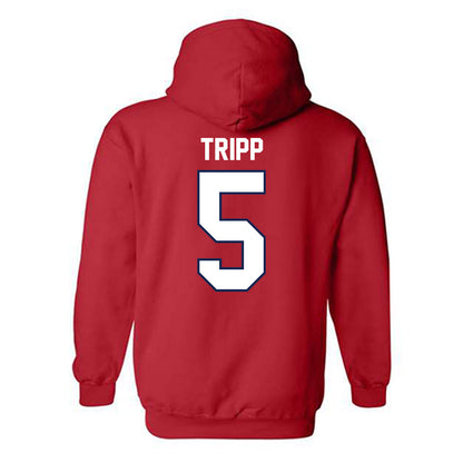Belmont - NCAA Women's Basketball : Sanaa Tripp - Classic Shersey Hooded Sweatshirt-1