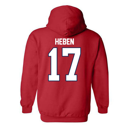 Belmont - NCAA Baseball : Preston Heben - Classic Shersey Hooded Sweatshirt-1