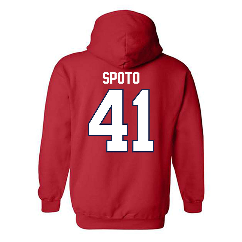 Belmont - NCAA Baseball : Dean Spoto - Classic Shersey Hooded Sweatshirt-1