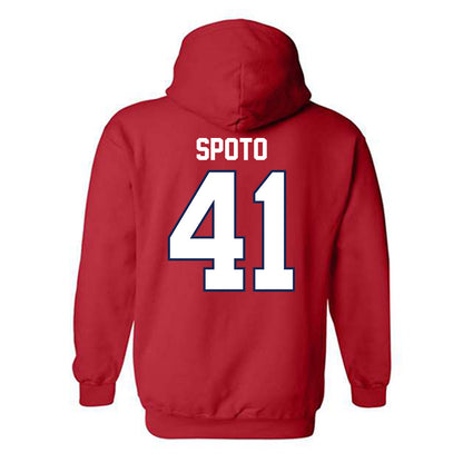 Belmont - NCAA Baseball : Dean Spoto - Classic Shersey Hooded Sweatshirt-1