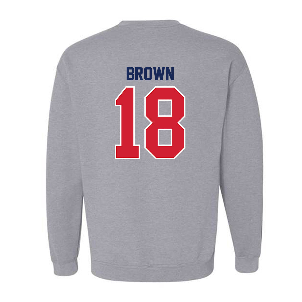 Belmont - NCAA Baseball : Zane Brown - Classic Shersey Crewneck Sweatshirt-1