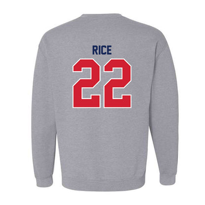 Belmont - NCAA Baseball : Noah Rice - Classic Shersey Crewneck Sweatshirt-1
