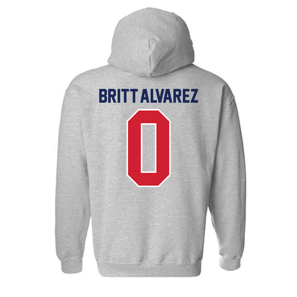Belmont - NCAA Men's Tennis : Diego Britt-Alvarez - Classic Shersey Hooded Sweatshirt-1