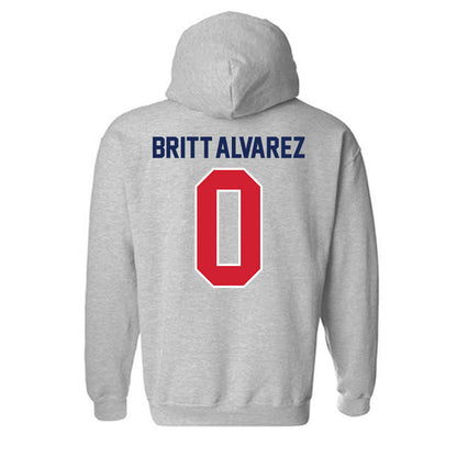Belmont - NCAA Men's Tennis : Diego Britt-Alvarez - Classic Shersey Hooded Sweatshirt-1