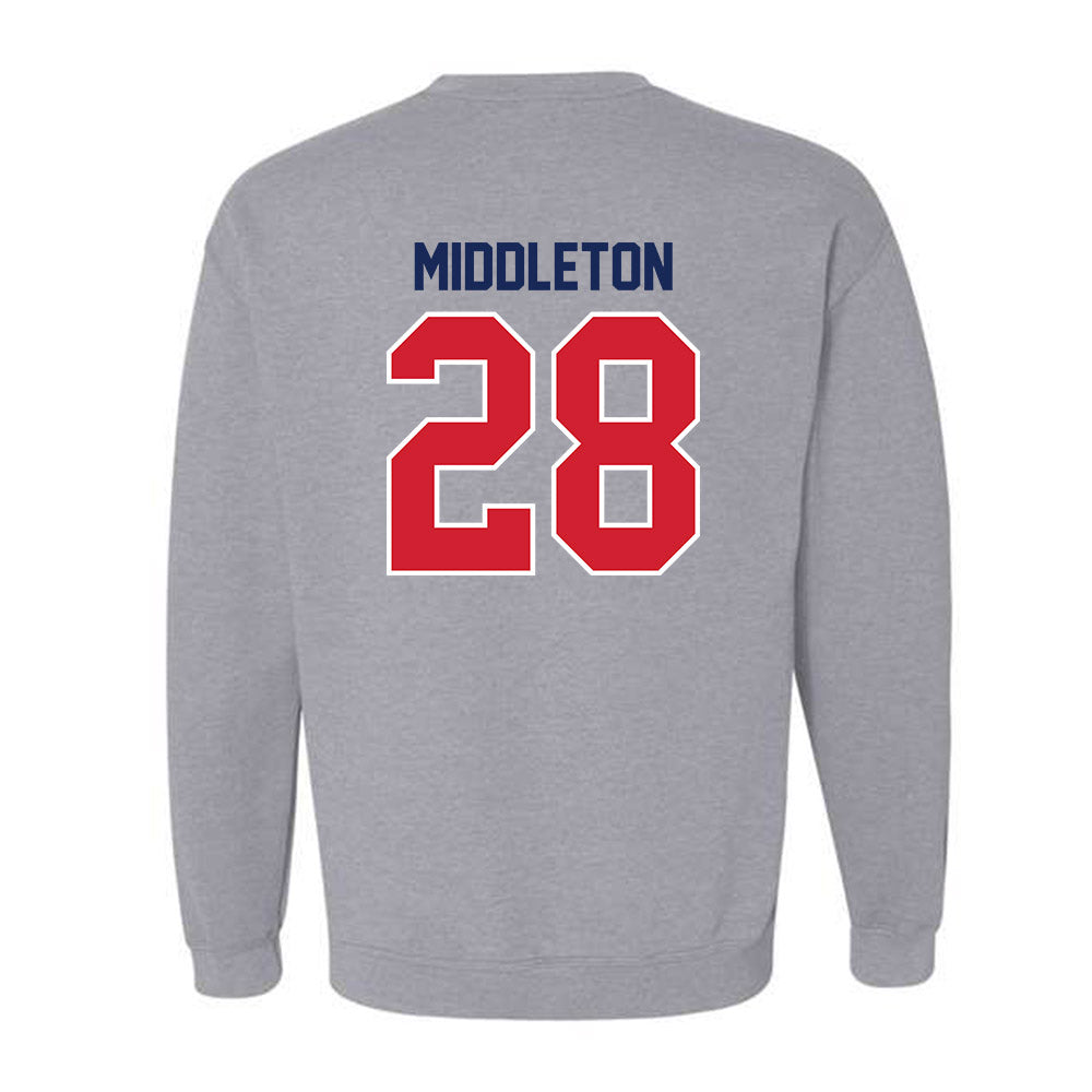 Belmont - NCAA Softball : Ally Middleton - Classic Shersey Crewneck Sweatshirt-1