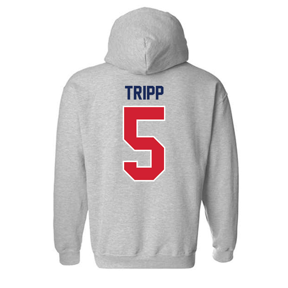 Belmont - NCAA Women's Basketball : Sanaa Tripp - Classic Shersey Hooded Sweatshirt-1