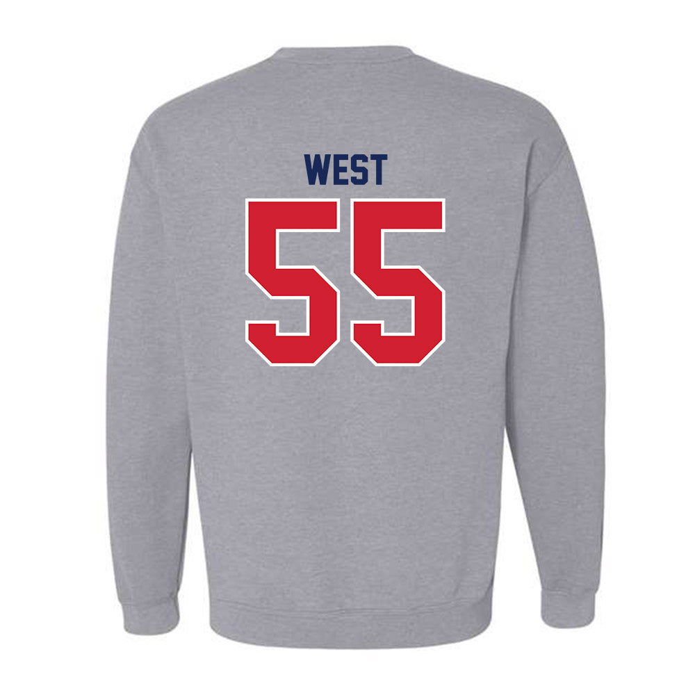Belmont - NCAA Women's Basketball : Leah West - Classic Shersey Crewneck Sweatshirt-1
