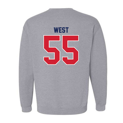 Belmont - NCAA Women's Basketball : Leah West - Classic Shersey Crewneck Sweatshirt-1