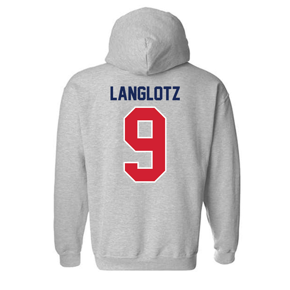 Belmont - NCAA Baseball : Brody Langlotz - Classic Shersey Hooded Sweatshirt-1