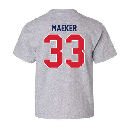Belmont - NCAA Baseball : Trey Maeker - Classic Shersey Youth T-Shirt-1