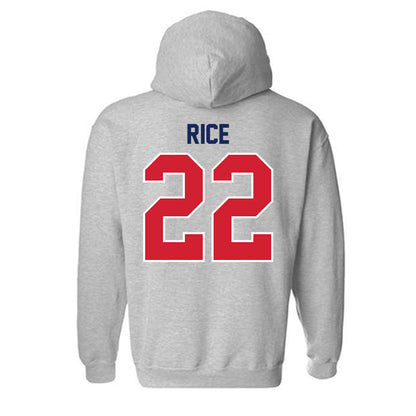 Belmont - NCAA Baseball : Noah Rice - Classic Shersey Hooded Sweatshirt-1