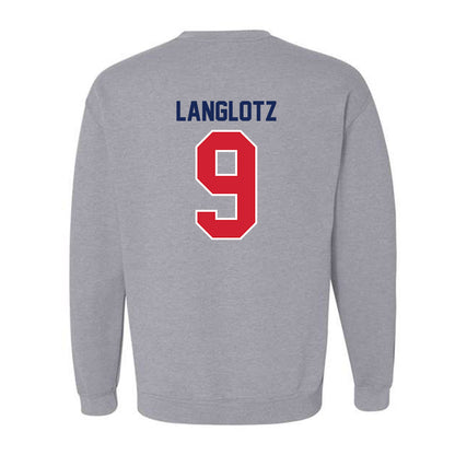 Belmont - NCAA Baseball : Brody Langlotz - Classic Shersey Crewneck Sweatshirt-1