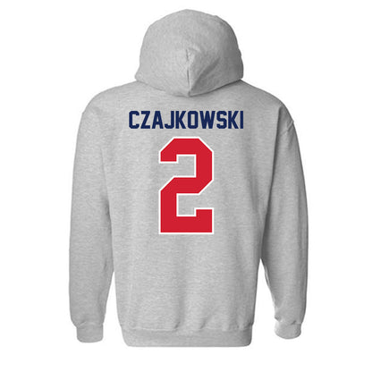 Belmont - NCAA Women's Volleyball : Jordan Czajkowski - Classic Shersey Hooded Sweatshirt-1