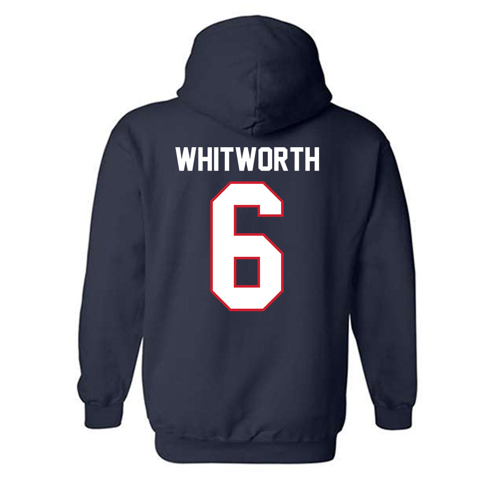 Belmont - NCAA Baseball : JD Whitworth - Classic Shersey Hooded Sweatshirt-1