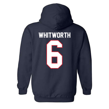 Belmont - NCAA Baseball : JD Whitworth - Classic Shersey Hooded Sweatshirt-1