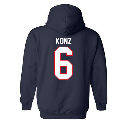 Belmont - NCAA Softball : Emily Konz - Classic Shersey Hooded Sweatshirt-1
