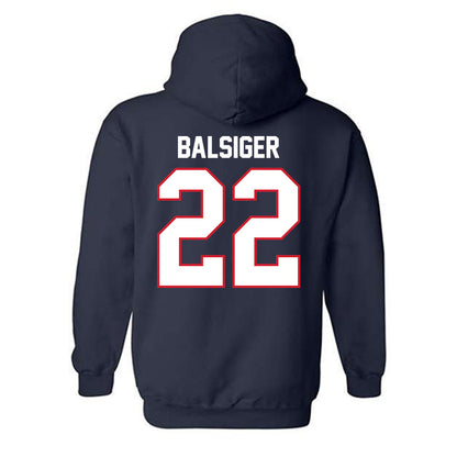 Belmont - NCAA Softball : Maddy Balsiger - Classic Shersey Hooded Sweatshirt-1