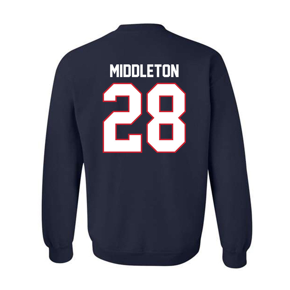 Belmont - NCAA Softball : Ally Middleton - Classic Shersey Crewneck Sweatshirt-1