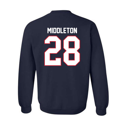 Belmont - NCAA Softball : Ally Middleton - Classic Shersey Crewneck Sweatshirt-1