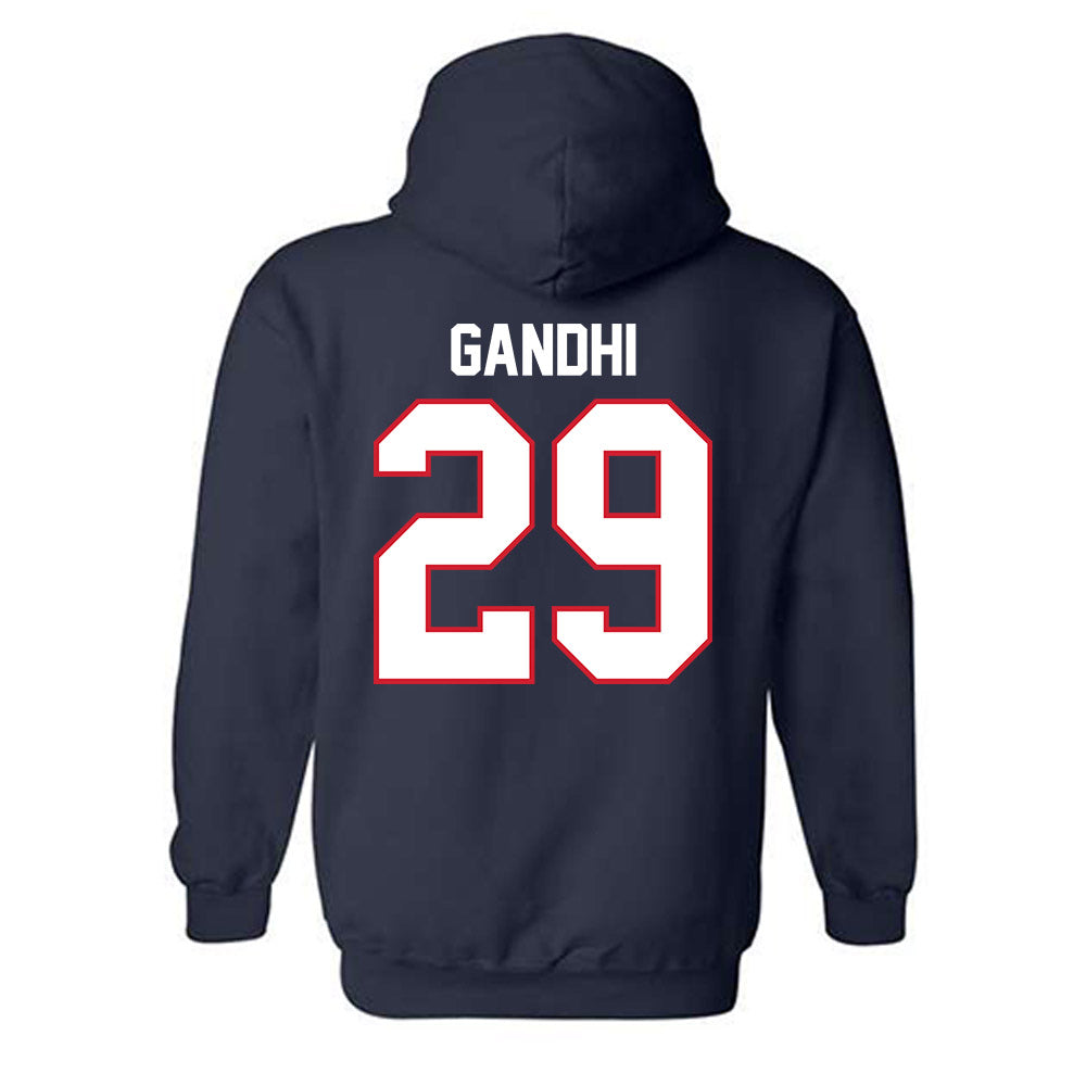 Belmont - NCAA Baseball : Krish Gandhi - Classic Shersey Hooded Sweatshirt