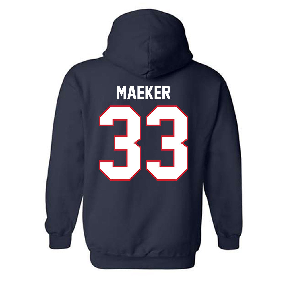 Belmont - NCAA Baseball : Trey Maeker - Classic Shersey Hooded Sweatshirt-1