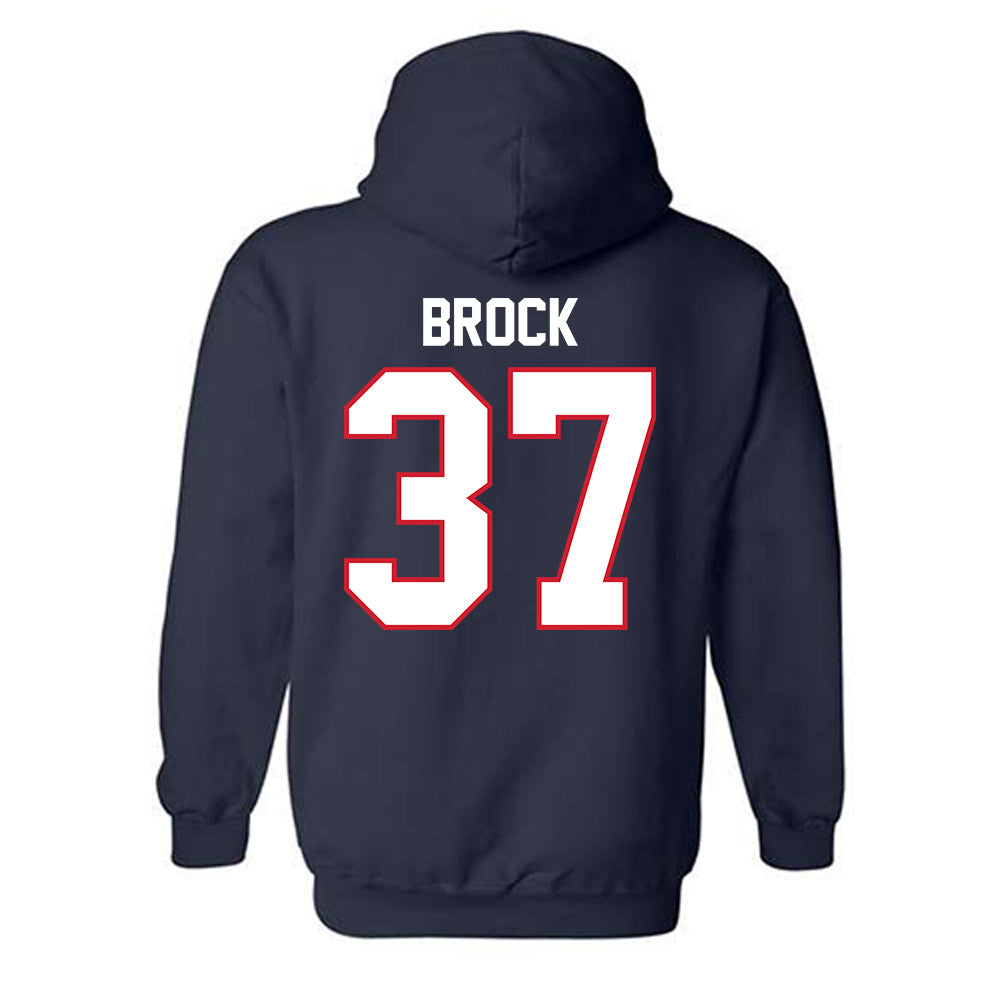 Belmont - NCAA Baseball : Logan Brock - Classic Shersey Hooded Sweatshirt