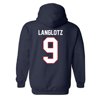 Belmont - NCAA Baseball : Brody Langlotz - Classic Shersey Hooded Sweatshirt-1