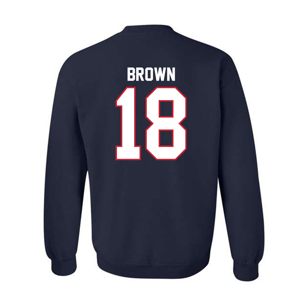 Belmont - NCAA Baseball : Zane Brown - Classic Shersey Crewneck Sweatshirt-1