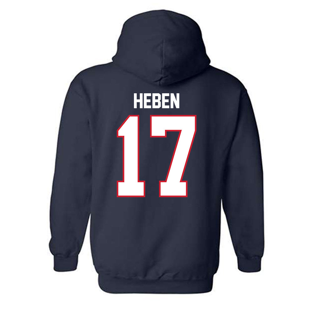 Belmont - NCAA Baseball : Preston Heben - Classic Shersey Hooded Sweatshirt-1