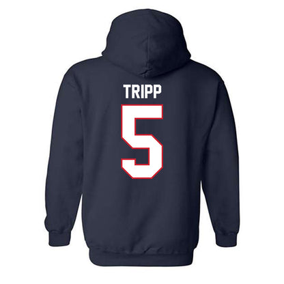 Belmont - NCAA Women's Basketball : Sanaa Tripp - Classic Shersey Hooded Sweatshirt-1