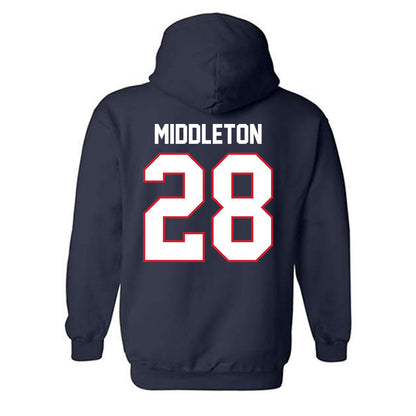 Belmont - NCAA Softball : Ally Middleton - Classic Shersey Hooded Sweatshirt-1