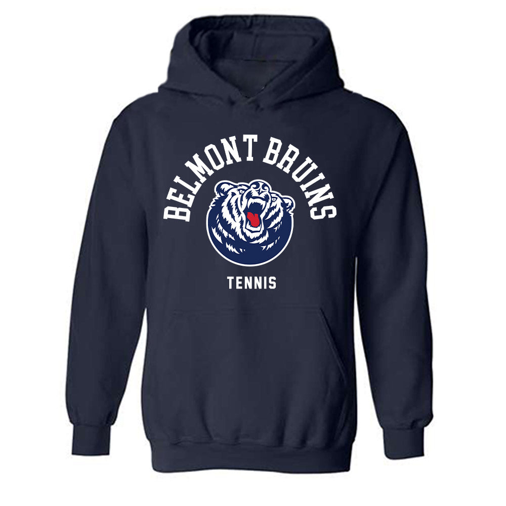 Belmont - NCAA Men's Tennis : Diego Britt-Alvarez - Classic Shersey Hooded Sweatshirt-0