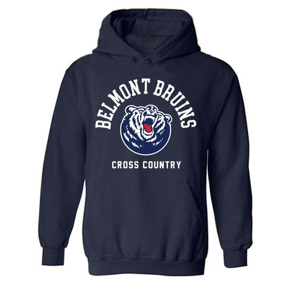 Belmont - NCAA Men's Cross Country : Jesiah Low - Classic Shersey Hooded Sweatshirt-0