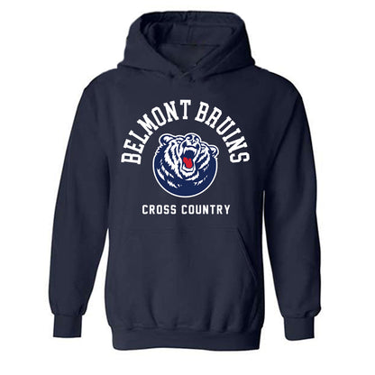 Belmont - NCAA Men's Cross Country : Jesiah Low - Classic Shersey Hooded Sweatshirt-0