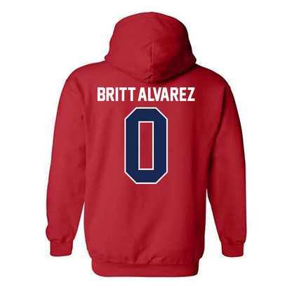 Belmont - NCAA Men's Tennis : Diego Britt-Alvarez - Classic Shersey Hooded Sweatshirt-1