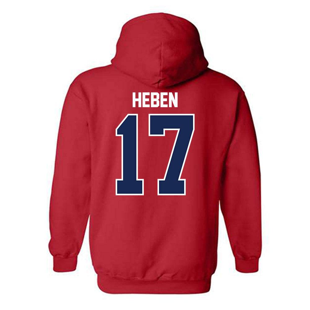 Belmont - NCAA Baseball : Preston Heben - Classic Shersey Hooded Sweatshirt-1