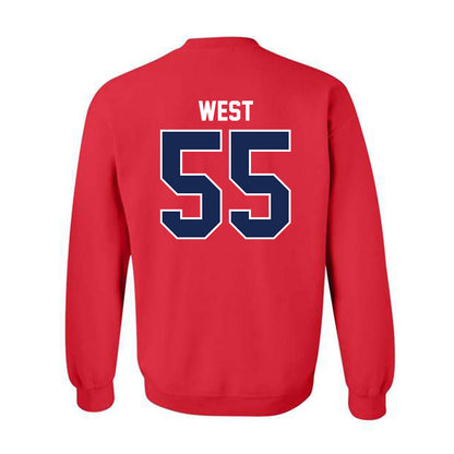 Belmont - NCAA Women's Basketball : Leah West - Classic Shersey Crewneck Sweatshirt-1