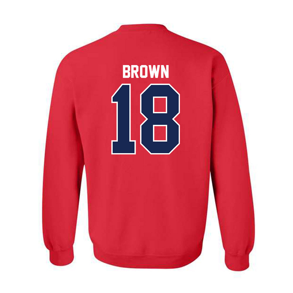 Belmont - NCAA Baseball : Zane Brown - Classic Shersey Crewneck Sweatshirt-1