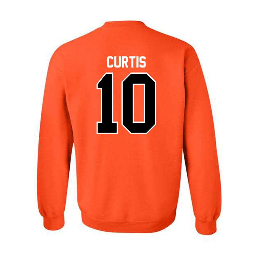 Pacific - NCAA Women's Soccer : Taylor Curtis - Classic Shersey Crewneck Sweatshirt-1