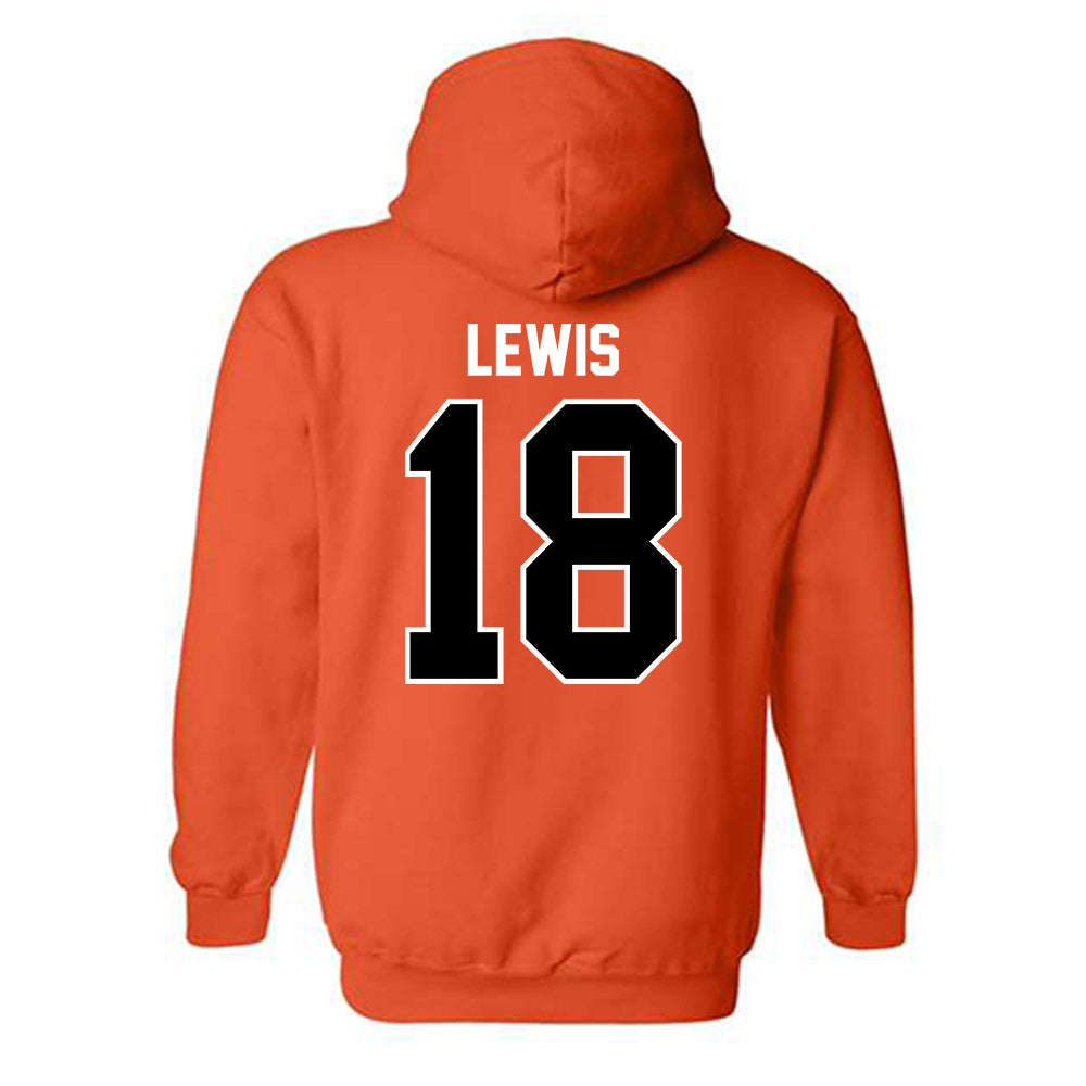 Pacific - NCAA Softball : Alexa Lewis - Classic Shersey Hooded Sweatshirt-1
