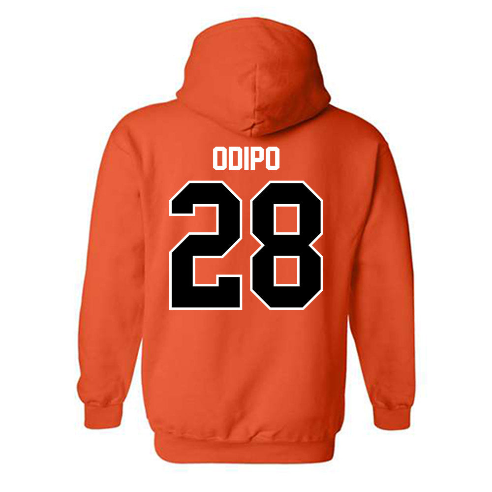 Pacific - NCAA Men's Soccer : Joseph Odipo - Classic Shersey Hooded Sweatshirt-1