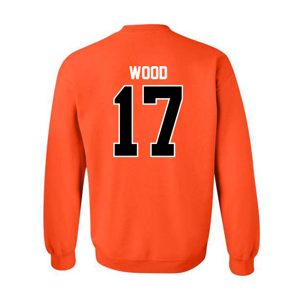 Pacific - NCAA Baseball : Jarryd Wood - Classic Shersey Crewneck Sweatshirt-1