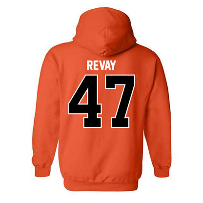 Pacific - NCAA Baseball : Carson Revay - Classic Shersey Hooded Sweatshirt-1