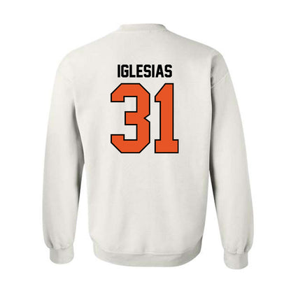 Pacific - NCAA Baseball : Justin Iglesias - Classic Shersey Crewneck Sweatshirt-1