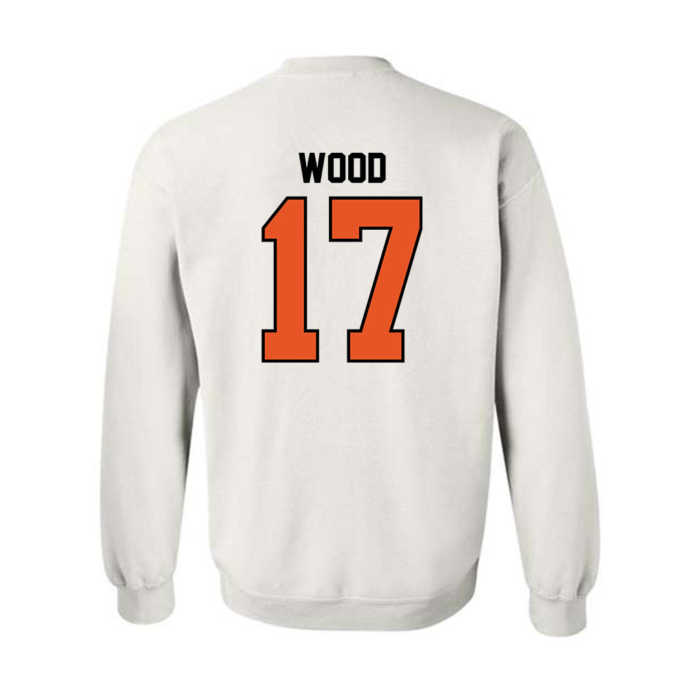 Pacific - NCAA Baseball : Jarryd Wood - Classic Shersey Crewneck Sweatshirt-1