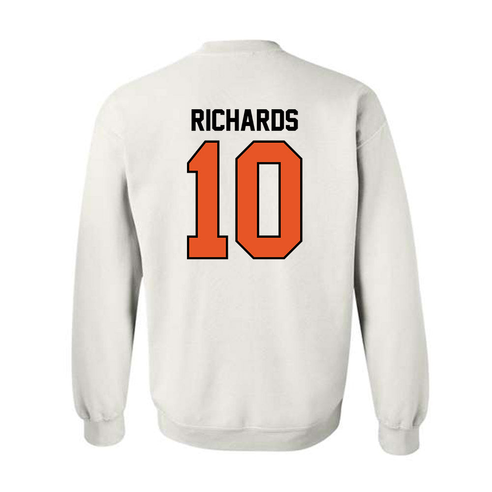 Pacific - NCAA Baseball : Peyton Richards - Classic Shersey Crewneck Sweatshirt-1