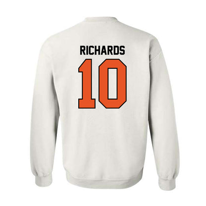 Pacific - NCAA Baseball : Peyton Richards - Classic Shersey Crewneck Sweatshirt-1